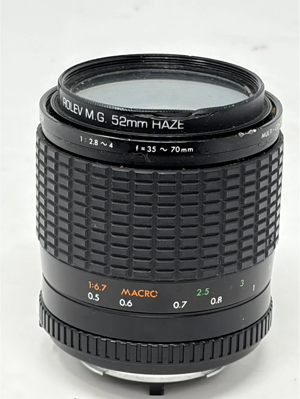 Sigma Zoom-Master 35-70mm f/2.8-4 Camera Lens with Rolev M.G